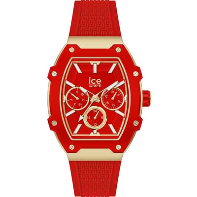 Ice Watch Ice Boliday - Passion Red 022870 Horloge - Siliconen - Rood - Ø 40 mm