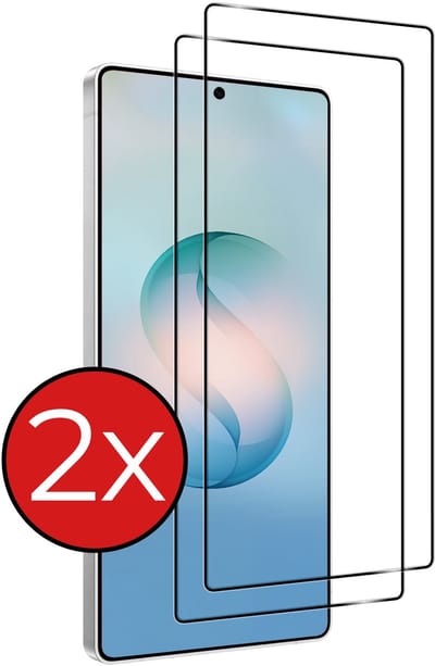 Screenprotector - 2 Stuks - Geschikt voor Samsung Galaxy S26 Ultra - Full Cover - Beschermglas - Gehard Glas - Tempered Glass - Screen Protector