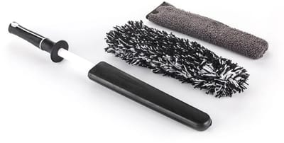 Detail Factory - Wheel Brush Kit - Black Ice White/Black