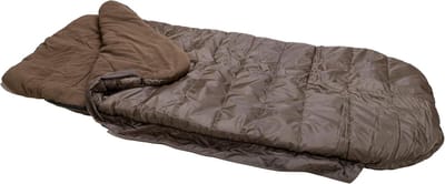Slaapzak 4 Seizoenen - Mummy Slaapzak - Vissen Kamperen - Fleece Voering - 220x90cm - Groen