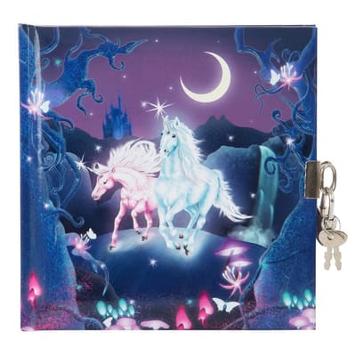 GOLDBUCH GOL-44579 dagboek UNICORN met slot