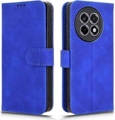 Coverup Hoesje - Geschikt voor OnePlus 13R Hoesje - Coverup Book Case - Blauw
