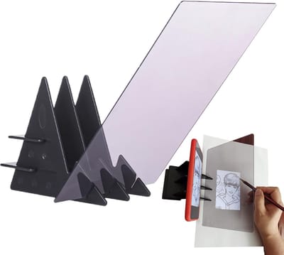 Optisch Tekenscherm - Projectiebord Tracer - Tekenen Leren - Beeldreflectie Techniek - 20 x 13.5 cm