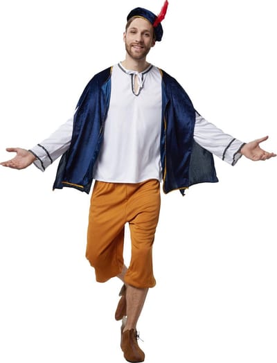 dressforfun - Hoofse boodschapper S - verkleedkleding kostuum halloween verkleden feestkleding carnavalskleding carnaval feestkledij partykleding - 302650