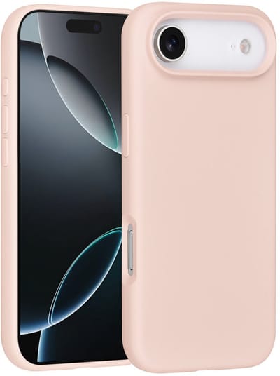 Backcover - Premium Liquid Silicone Soft Hoesje - Geschikt voor: iPhone Air - Roze