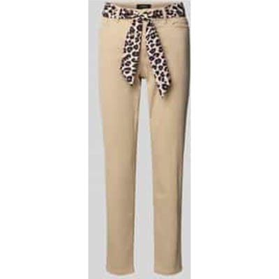 Stoffen broek met 5-pocketmodel