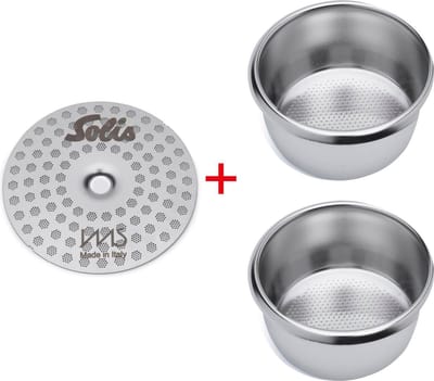 Solis IMS Perfetta Shower Screen & IMS Perfetta filterbakje 14-16/21-23 g - Voor gelijkmatige extractie van jouw sublieme espresso - Compatibel Solis Perfettta espressomachines