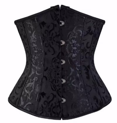 BamBella® Taille Korset - S/M - Sterk corrigerend Body shaper corset taille haak veter sluiting en lint