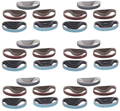 Vervangende eindeloze schuurband voor bandschuurmachine 305mm, 80-1000 grit, 5-30 vellen