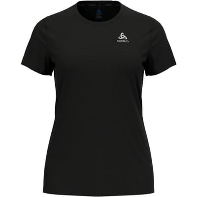 Odlo Essential Flyer hardloopshirt - Vrouwen - Zwart - M