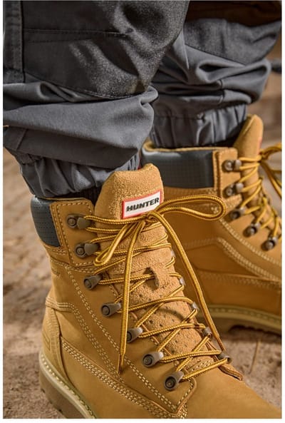 Hunter Safety Tornado Veiligheidslaars - S7S | Honey - FW Industrial - Maat 39 UK 6 -