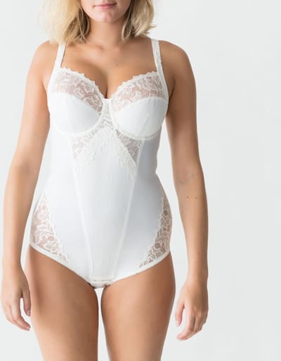 PrimaDonna body (lingerie) DEAUVILLE Natuur - maat 85B