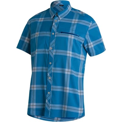 Maier Sports Kasen M Overhemd Met Korte Mouwen Blauw 46 Man