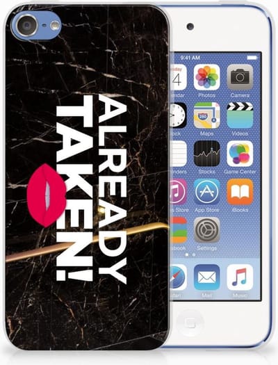 Apple iPod Touch 5 | 6 Siliconen hoesje met naam Already Taken Black