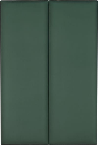Gestoffeerde wandpanelen Carpino set van 2 fluweel 90x30 cm donkergroen [neu.haus]