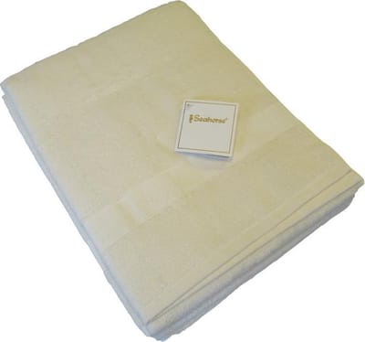 Seahorse Casual Badhanddoek (3 Stuks) - 50x100 cm - Naturel
