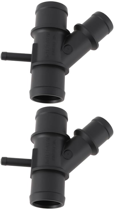Dailygoody - 4-Weg Distributor Pipe - Koelsysteem - Compatibel met VW en Audi - Duurzaam en Betrouwbaar - Auto Accessoires - Professionele Kwaliteit -