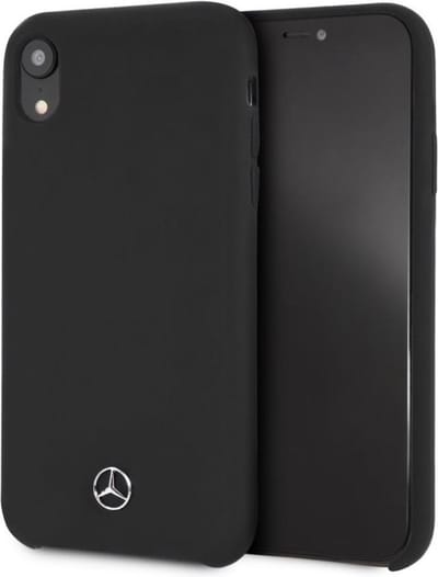 Mercedes-Benz Silicone Case - Apple iPhone XR (6.1") - Zwart