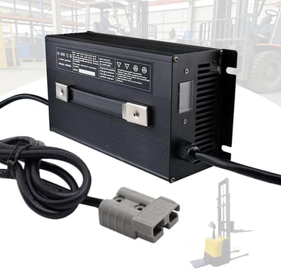 Acculader - Batterijlader - Voertuigen Opladen - Meerdere Spanningen - 350A Connector - Zwart