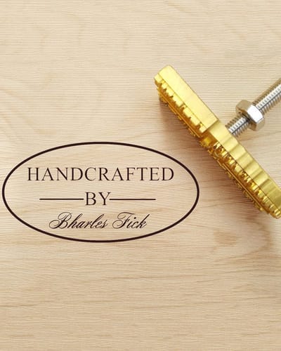 Branding Iron - Brandstempel Handvat - Hout Bewerken - Custom Logo Ontwerp - 5cm Stempel - Zilver
