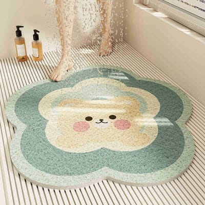 Nieuwe Badkamer Antislip Mat Douchecabine Badkamervloer Valbestendige Mat Toilet Toilet Badkuip Waterbestendige Mat Duurzaam 60x60CM