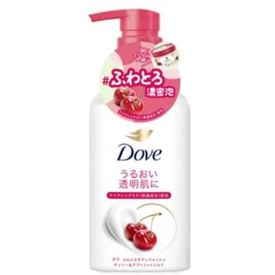 Dove Japan - Fluffy Body Wash Cherry & Apricot Milk 450g