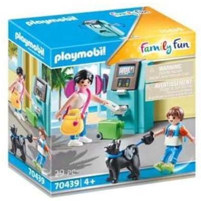 PLAYMOBIL Family Fun Vakantiegangers met geldautomaat - 70439