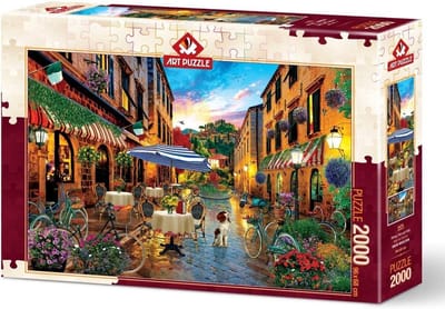Puzzel 2000 Parça - Italië Thema voor Volwassenen