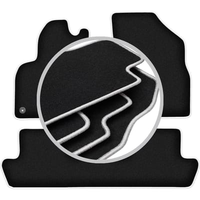 CARLUX-SILVER automatten voor: Peugeot 5008 I crossover (2009-2017)
