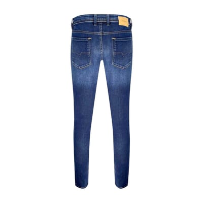 Diesel Heren slankere jeans (Blauw)
