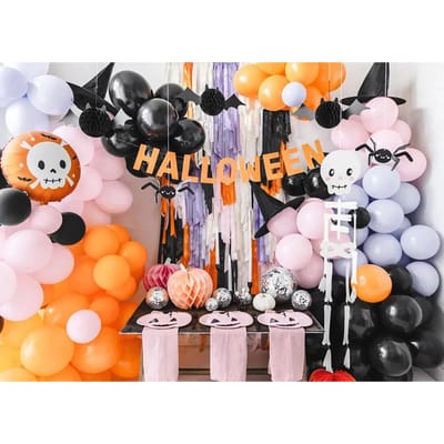 Partydeco - Folieballon Skull - 45 cm - Halloween - Halloween Decoratie - Halloween Versiering - Halloween Ballonnen