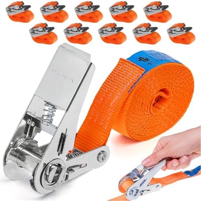Transportgordel met spanner 4 m - 800 kg - Ideale sjorband voor bagage en motorfiets