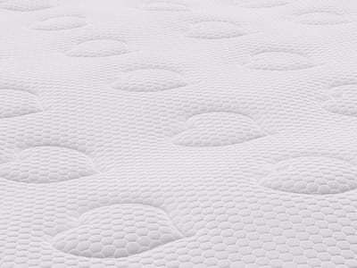 Vente-unique Set 160 x 200 cm bedbodem met opbergruimte licht houteffect + matras met pocketveren en ingebouwde dekmatras dikte 28 cm - AMERICAN DREAM van YSMÉE
