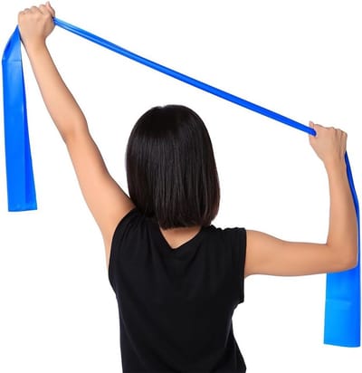 Kleurrijke Yoga Stretch Band van 1.5M voor Oefeningen, Fitness en Flexibiliteit Training