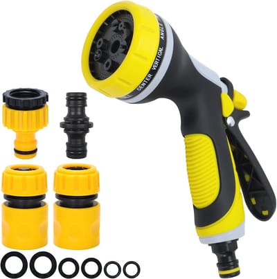 Tuinslang en Spuitpistool Set met Fittingen en Connectors voor Watering