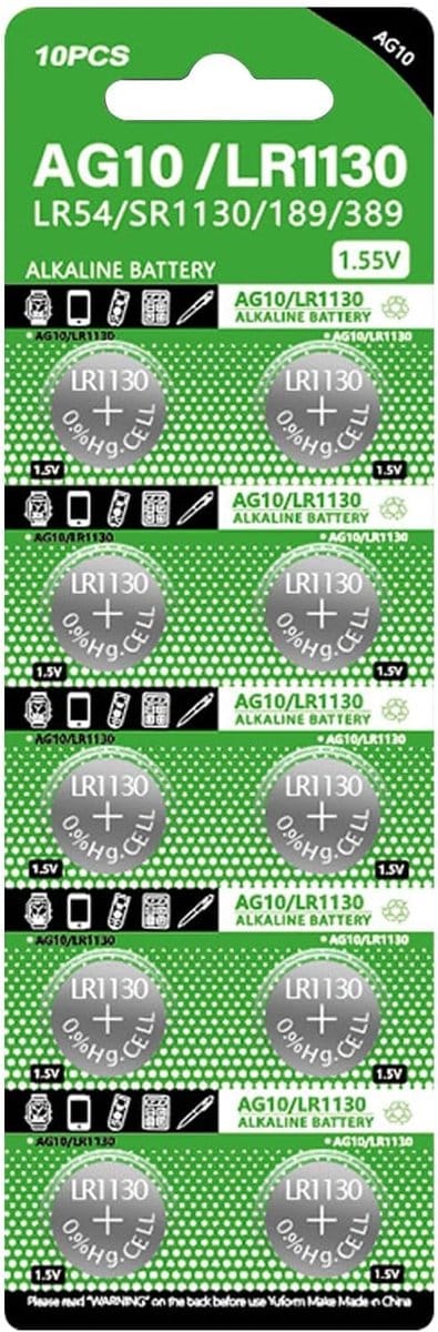 Knoopcel Batterijen - Kleine Batterijen Set - Apparaten Energie - Hoge Energiedichtheid - 15 Volt