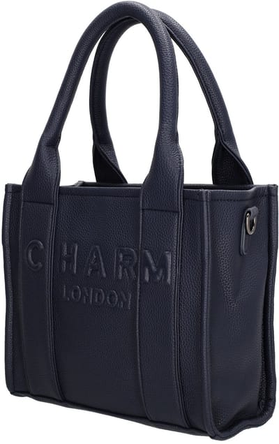 Charm London Bond Handtas - Stijlvol - Schoudertas - Crossbody - Schouderband - Praktisch - Blauw