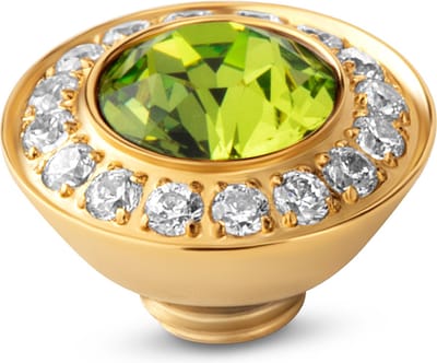 Melano Vivid Radiant Steentje Citrus Green | Goud