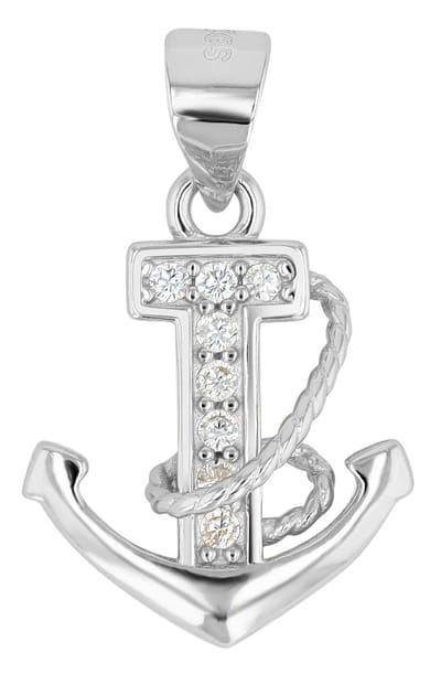 AKZENT Akzent Dames Hanger "Tono" van 925 Sterlingzilver, gerhodineerd, duurzaam