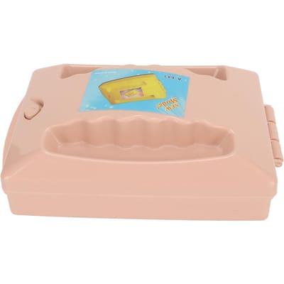 Tapijt Sofa Veegmachine Dubbele Roller Verwijder Vuil Tafelveger Reinigingsborstel voor Bureau Bed beige