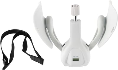 Bovenbeen Trainer - Bekkenbodem Trainer - Thuis Fitness - Intelligente Teller - 0 tot 50 kg - Grijs
