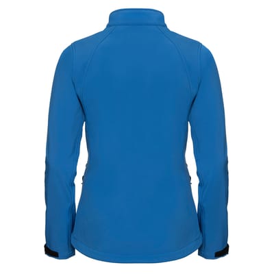 Russell Dames/dames Soft Shell-jas (Azuurblauw)