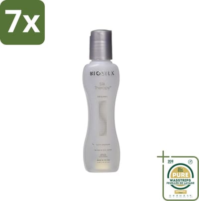 7 x Biosilk - Haarserum - Silk Therapy - Original - 67ml - Grootverpakking - Haarserum - Zijde - Haarbescherming - Haarherstel - Natuurlijke Zijde