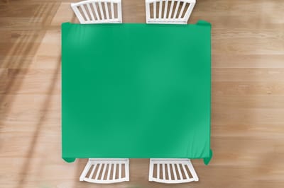 Tafelkleed - Tafellaken - 180x180 cm - Groen - Bos - Kleuren - Binnen en Buiten