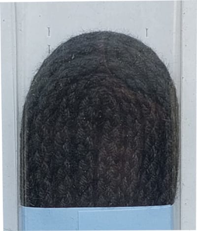 Gala Veter - Zwart - Rond - Koord Veters - Lengte 90 cm - Dikte 3 mm - Schoenveter