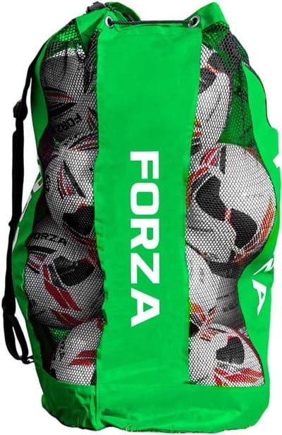 Draagtas voor Sportballen - Heavy Duty Holdall met Trekkoord | Geschikt voor Voetbal, Basketbal, Netbal & Volleybal | 12 Ballen Capaciteit | 5 Kleuren