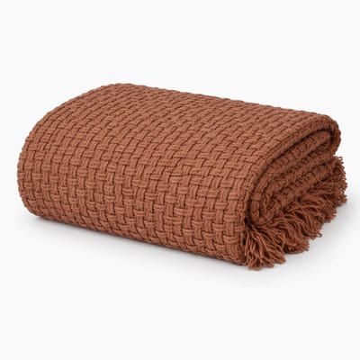 Mica Decorations Cosenza Fleece Deken - Bank Plaid en Bank Kleed - Warme Deken voor op de Bank - 180 x 130 cm - Roze