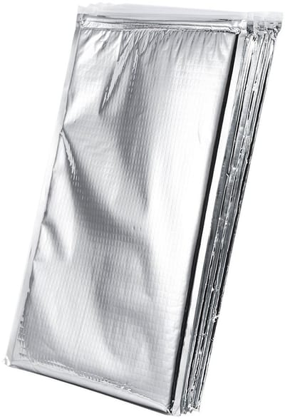 Dailygoods- Geïsoleerde Zak Set van 5 Stuks - Aluminiumfolie - Thermische Koeltas - Voedselopbergtas - Warmte/Koude-isolatie - Gemakkelijk te openen