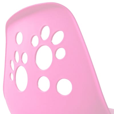 Bureaustoel - Kinderen - Kunstleder - Roze - Fancy I