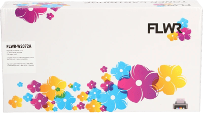 FLWR toner voor HP 117A Geel - Premium Huismerk HP 117A inkt (Geel - hoge capaciteit) o.a. geschikt voor HP Color Laser 150a, HP Color Laser 150nw, HP Color Laser MFP 178nw, HP Color Laser MFP 179fnw